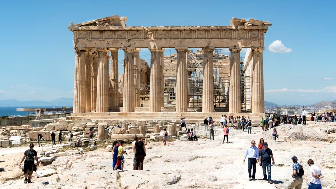 taxi from piraeus cruise ship to acropolis