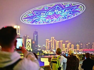 Chongqing Night Walking Tour and Two Rivers Night Cruise Eng Esp
