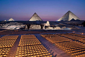 Sound and Light Show at The Pyramids