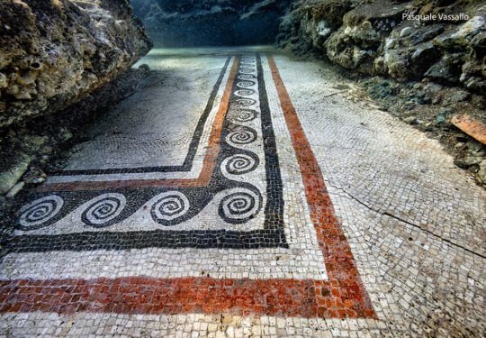 Polychrome mosaic from the 