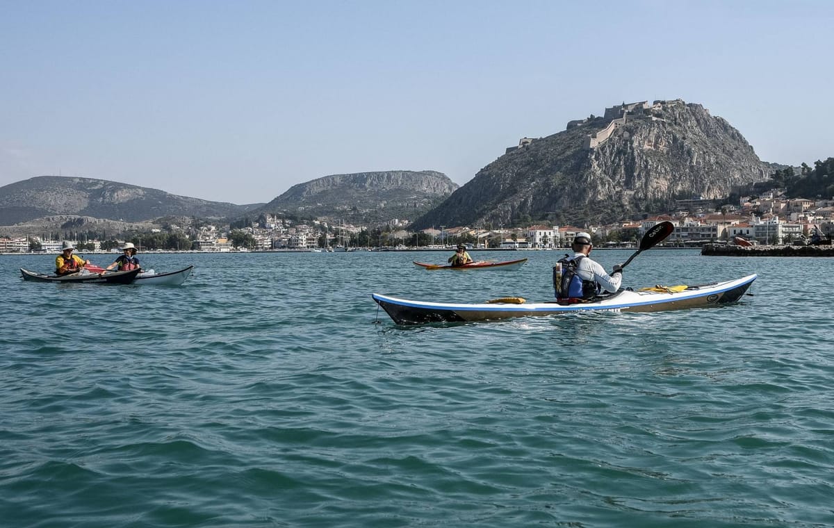 5-days Sea Kayak Expedition at Peloponnese, Greece