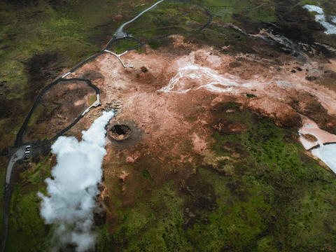 Gunnuhver geothermal area
