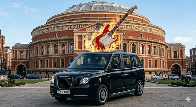 Rock ‘n’ Roll London: Iconic Music Sites Private Taxi Tour