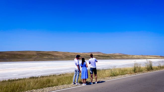 Tbilisi: Private Tour to Rainbow Mountains – David Gareja – Semidesert – Lake 3