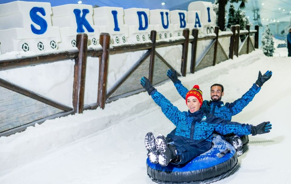 Ski Dubai Snow Park Access and Marina Dinner Cruise in Dubai