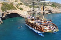 Alanya Catamaran Boat Tour with Lunch, Soft Drinks & Transfer 7