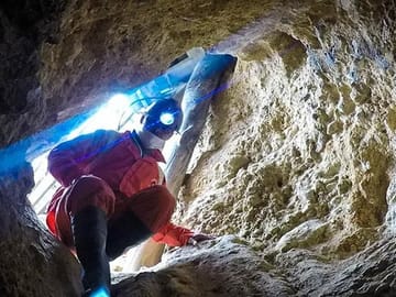 Entering an active mine in Potosi