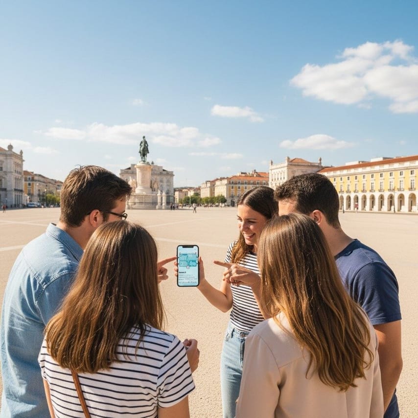 Secrets of Lisbon Self-Guided Exploration Game Tour 5