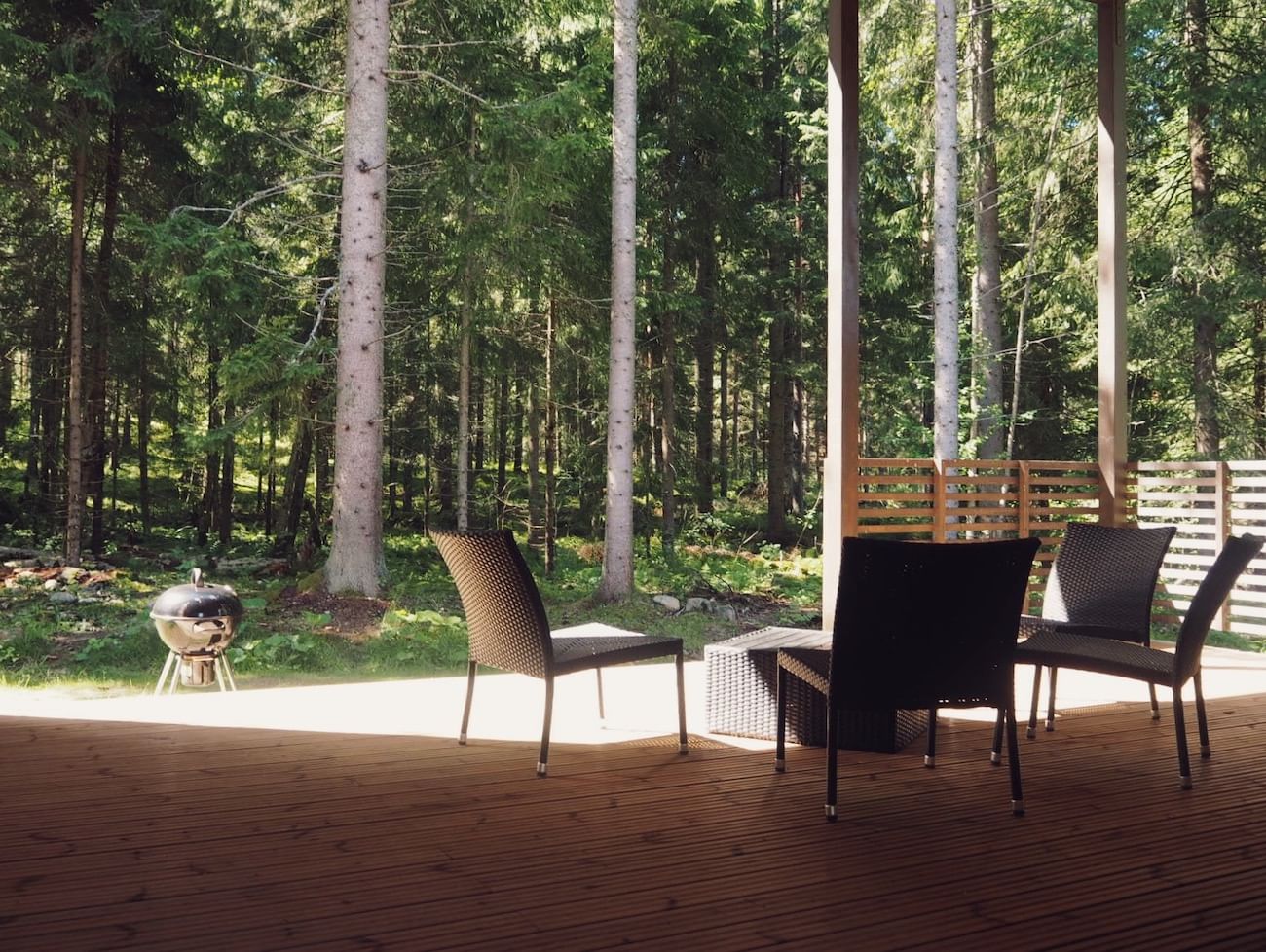 Terrace of the Taipalsaari cabin