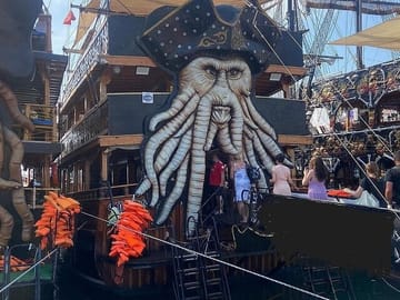 Antalya Pirate Boat Tour with Lunch and Soft Drinks Included
