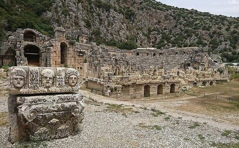 Kekova Sunken City and Myra Tour from Kemer