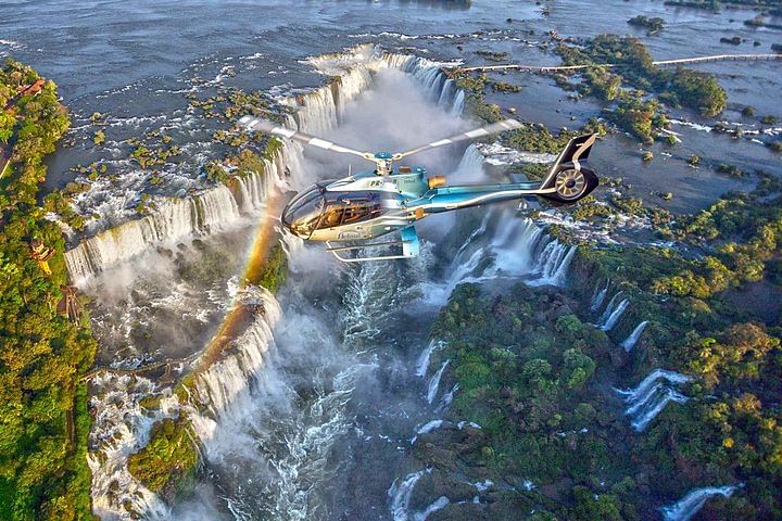 Iguazu Falls Helicopter Adventure with Optional Hotel Transfers