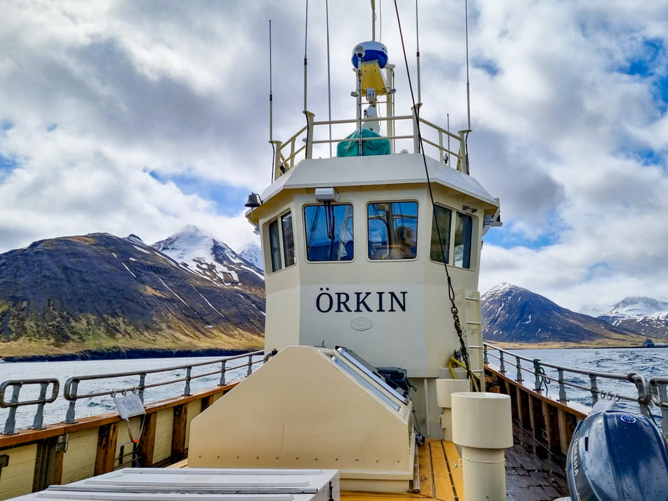 Boat tour from Siglufjörður — Sóti Summits