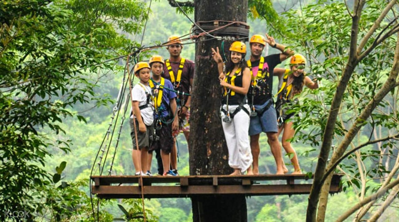 Flying Hanuman Ziplining Experience 2