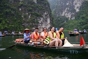 Ninh Binh Luxury Day Tour visit Hoa Lu and Trang An from HANOI 