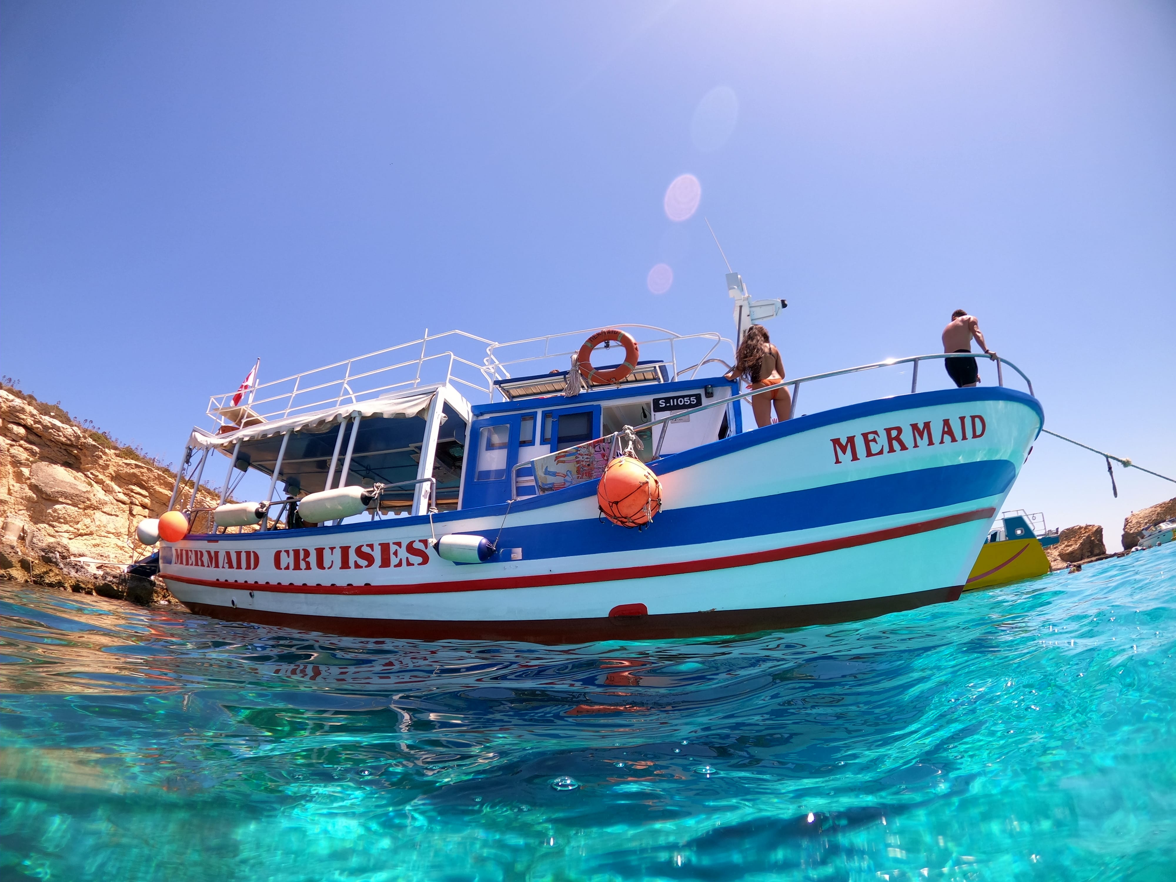 Traditional Boat Tour - Bugibba: Blue Lagoon, Comino & Caves