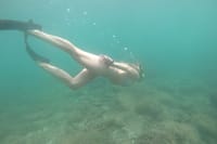 Snorkeling in Unawatuna 10