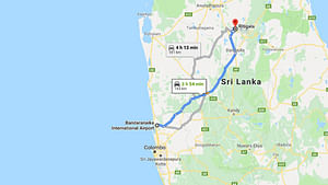 Colombo Airport (CMB) to Ritigala City Private Transfer
