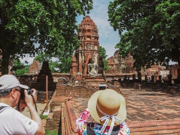 From Bangkok: Ayutthaya Day Tour by Bus with River Cruise