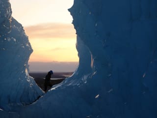 Private Blue Ice Cave Exploration Small Group Tour, photo 27
