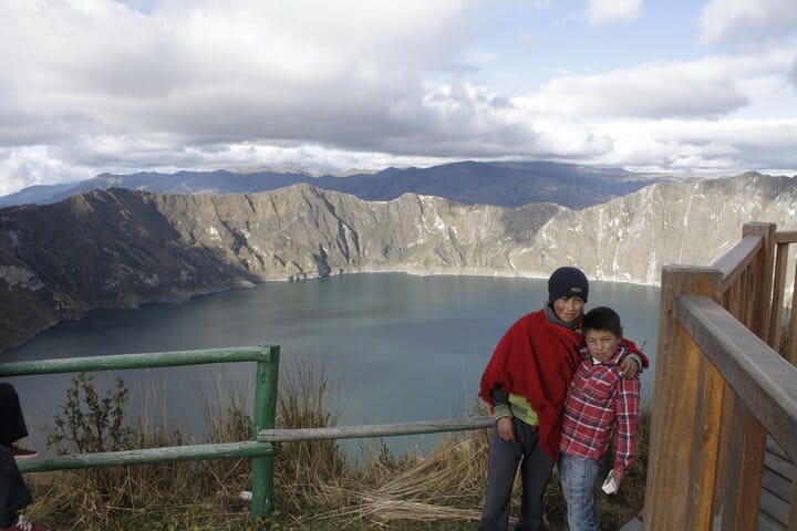 Private tour from Quito to the Quilotoa Lagoon, Toachi Canyon