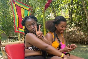 Great River Rafting With Limestone Massage From Montego Bay