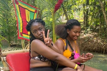 Great River Rafting With Limestone Massage From Montego Bay