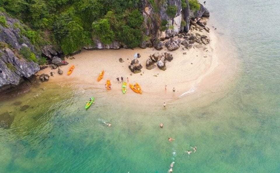 Full Day Boat Tour in Cat Ba Archipelago – Lan Ha Bay with Meals