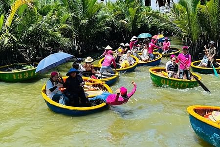 Cam Thanh Coconut Basket Boat And Cooking Class Hoi An Day Tour