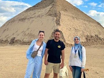 private tour Saqara+Dahshur in detail, no time waste in shopping