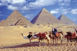 Giza pyramids Sphinx Sakkara and Memphis Day Tour from Cairo