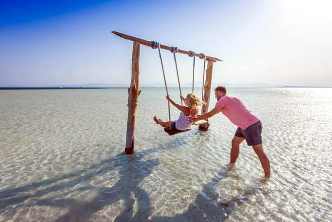 Orange Bay Snorkeling Sea Trip &amp; Water Sports Banana boat &amp; Quadra -Hurghada