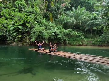 Khao Lak : Full Day Bamboo Rafting Tour with Lunch from Phuket