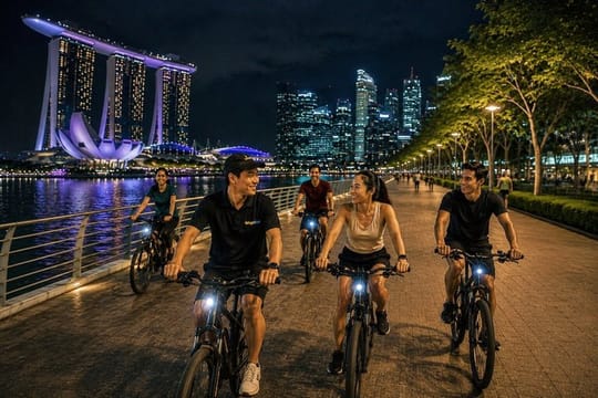 Marina Bay Night Cycling Tour