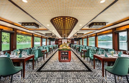 Hercules Cruise Luxury Day Tour in Halong Bay from Harbor