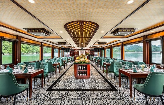 Hercules Cruise Luxury Day Tour in Halong Bay from Harbor