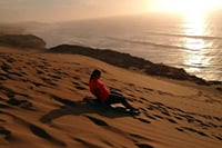 Experience Sandboarding Rush with Incredible Cave Views - Agadir