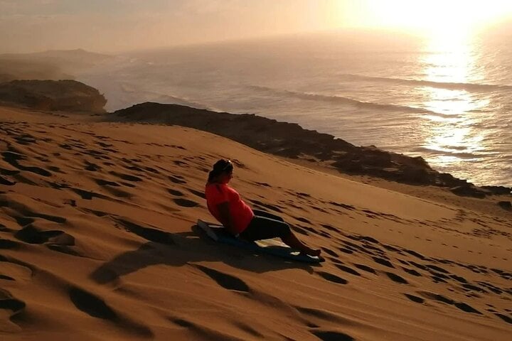 Experience Sandboarding Rush with Incredible Cave Views - Agadir