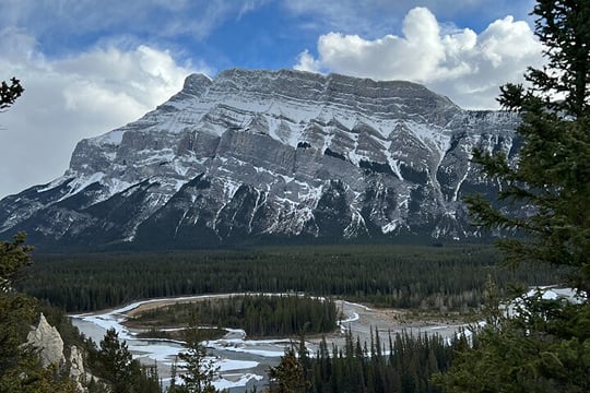 Banff Town Lake Minnewanka Banff Gondola and Johnston canyon