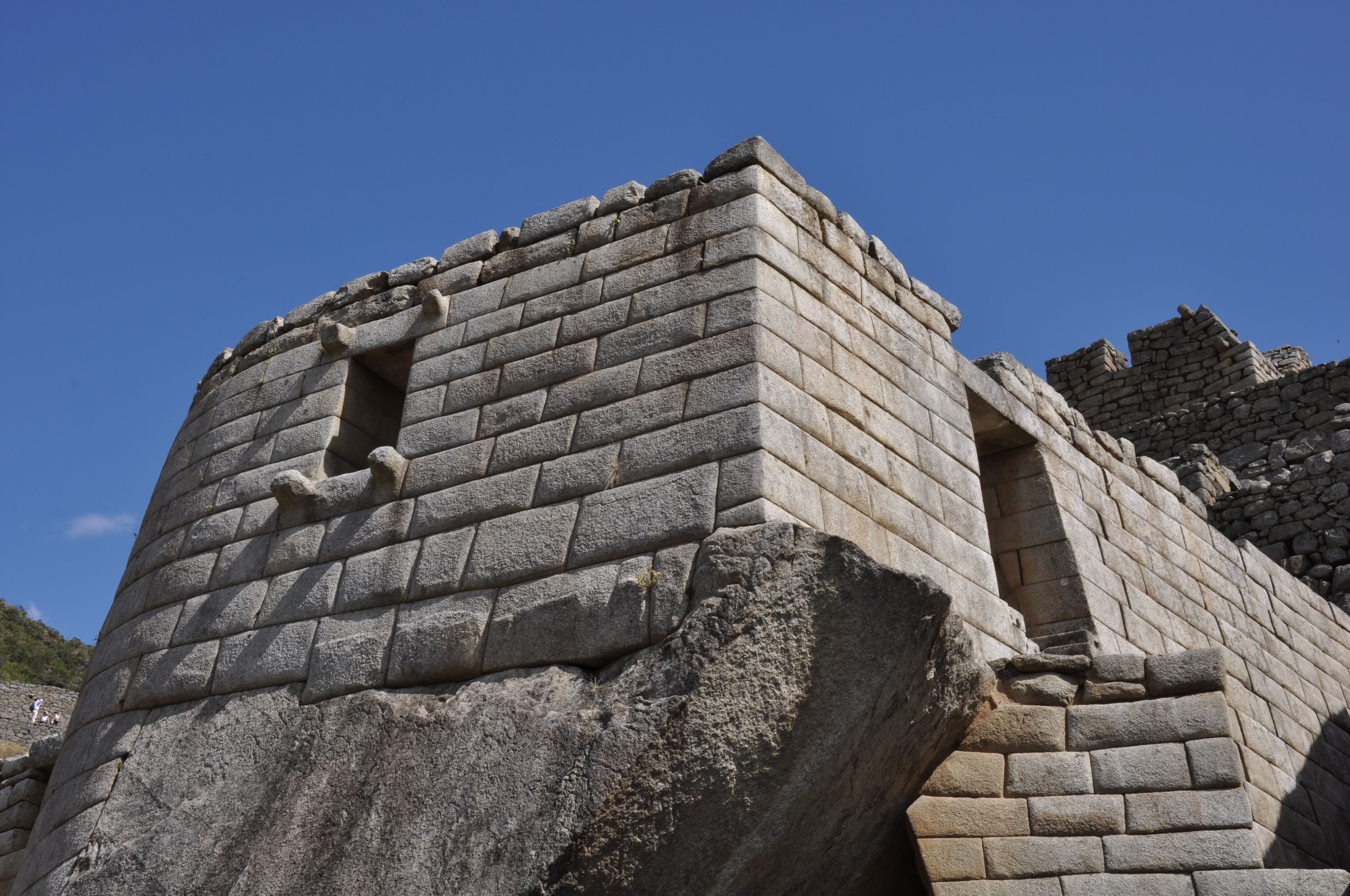 Templo del Sol desde el circuito inferior