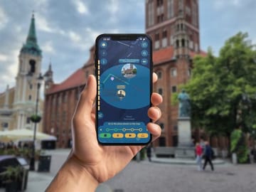 Torun and Young Copernicus GPS App Walking Tour Mobile Game
