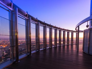 burj khalifa at the sky