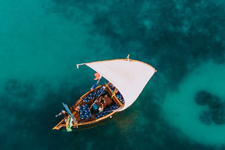 Full Day Mnemba Island Luxury Dhow in Zanzibar 5