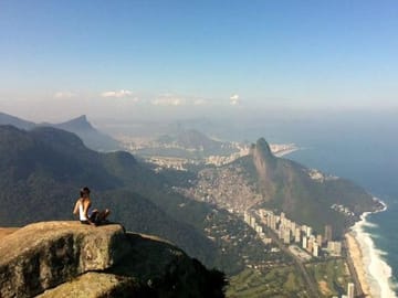 Explore the Pedra da Gavea rock