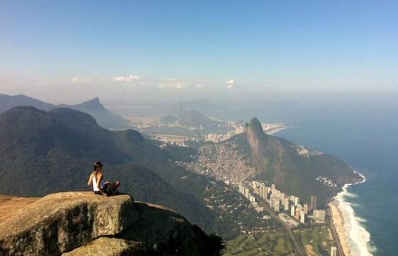 Hiking on Pedra Da Gavea