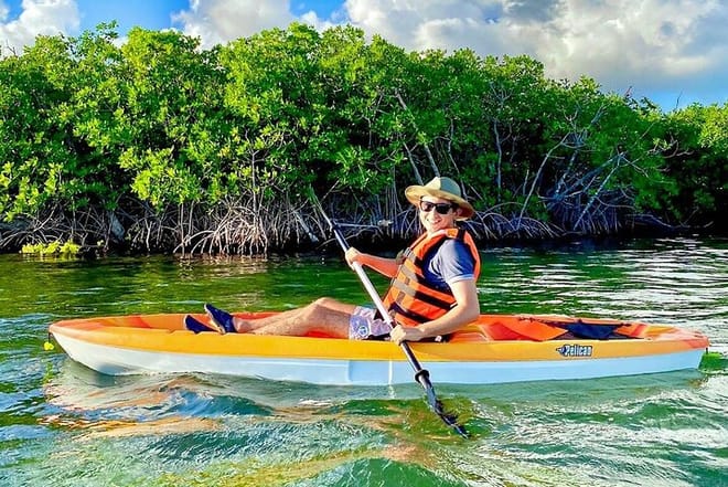 Cancun Lagoon Sunrise Kayak Adventure photo 6