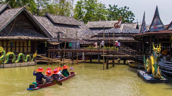PATTAYA Join Tour Foating Market Pattaya 8