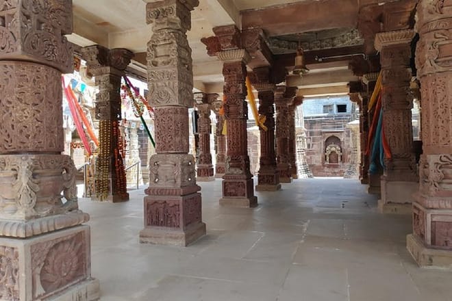 Inside Part of Osian Temple