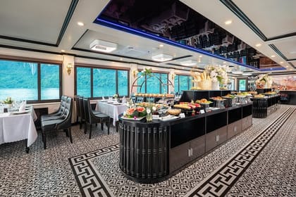 Halong Bay Day Tour By 5-Star Cruises, Buffet, Cave, Kayak & Pool
