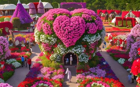 Miracle Garden Visit in Dubai with Private Transfers